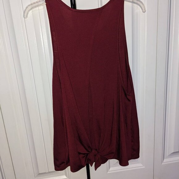 Mossimo Open Back Knotted Tank Top Juniors Size M - Picture 4 of 7